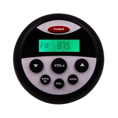 Ip66 Waterproof Mp3 Bluetooth USB Player Suitable for Rvs, Off-Road Vehicles, Boats, Outdoor Installation, and Vehicle Mounting