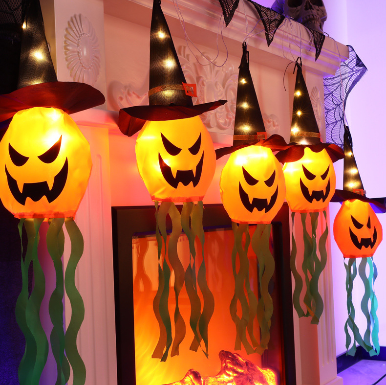 Halloween Gothic Pumpkin Mixed Materials Party Lightings display picture 1