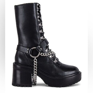 Platform Shoes Lolita Punk Diablo Cosplay Lolita Shoes Boots Chain Boots