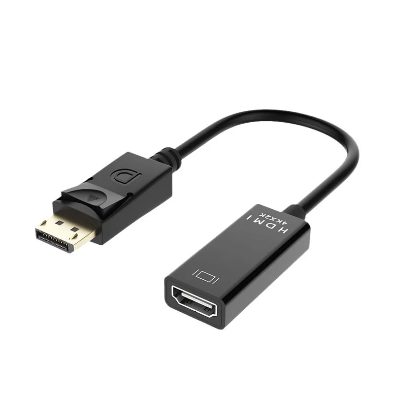 Большой DP в HDMI линия публичный переход материнский конвертер маленькая оболочка глянцевый 4K 1080P DP TO HDMI передача