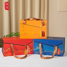 即食海参礼盒包装盒空盒1斤2斤4斤红色海鲜礼品盒泡沫冷藏保温箱