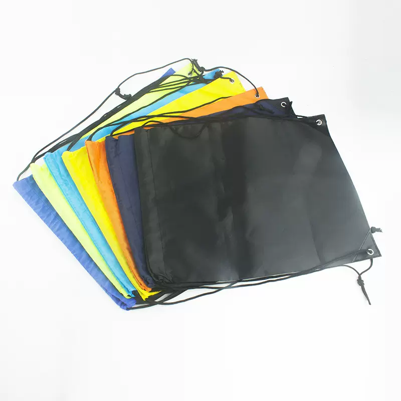 批发210D牛津布束口袋抽绳购物袋篮球收纳袋男女可用 加印logo