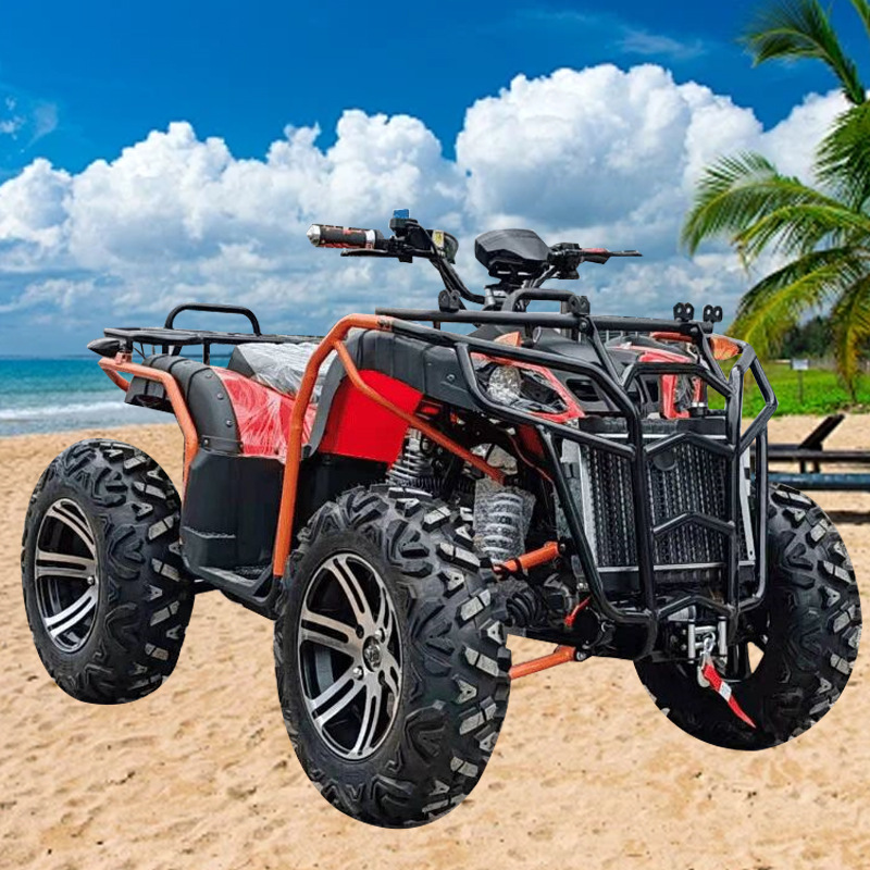 ATV todo terreno motocicleta de playa gasolina tiempo compartido tracción en las cuatro ruedas grande 200-350CC montaña adulto cuatro ruedas todoterreno