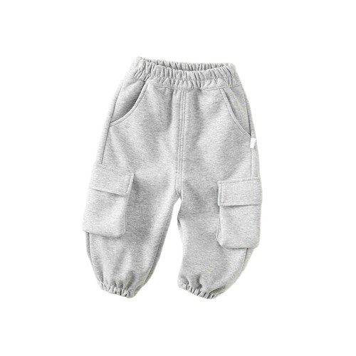 New children's casual fashionable loose girls' sportswear Korean version simple spring outerwear work pants