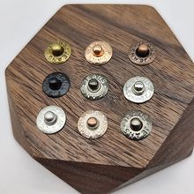 不锈钢草帽铆钉装饰牛仔裤工装裤厂家批发配套凸珠撞钉服饰