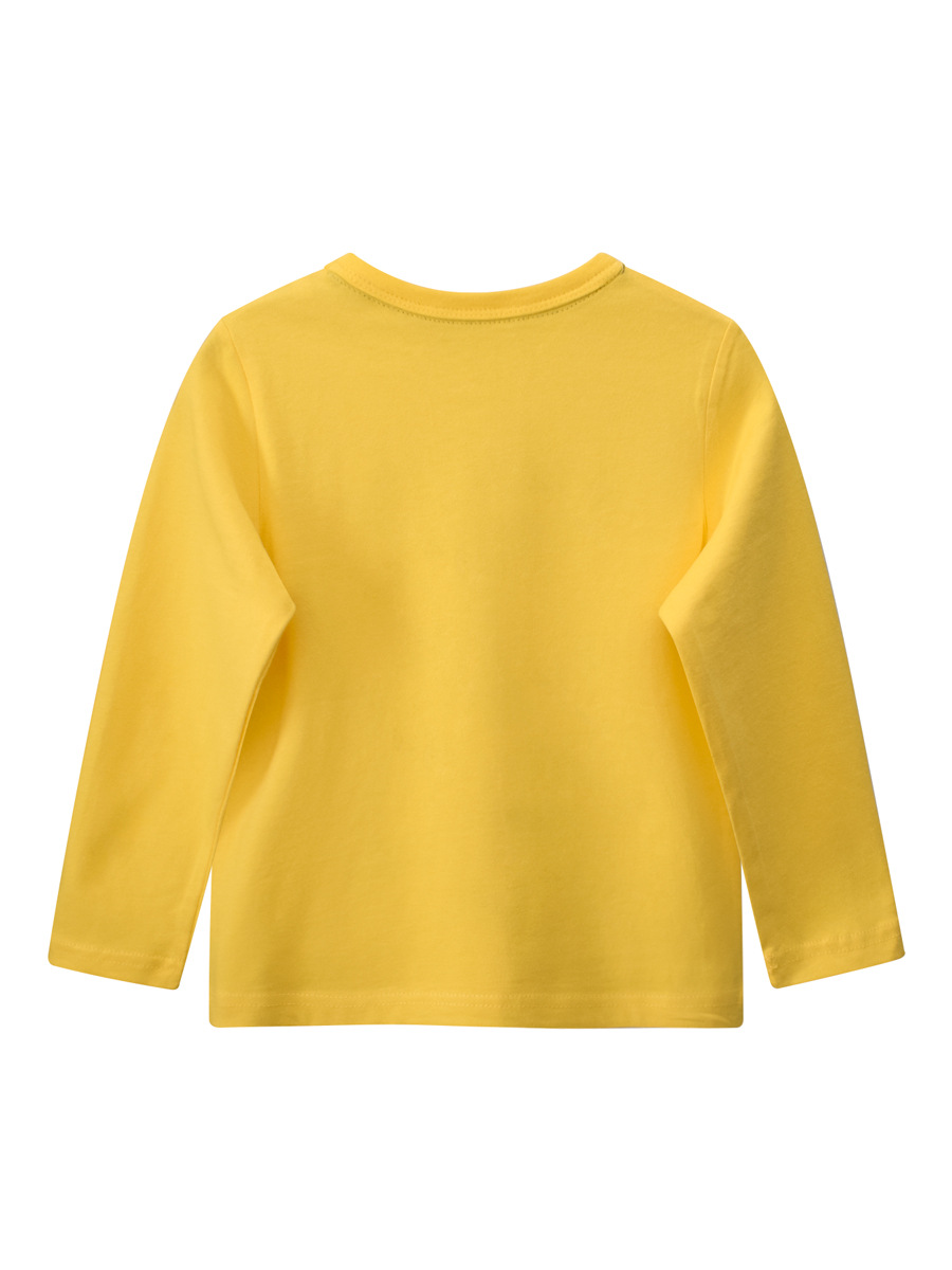 Ropa infantil transfronteriza GRRR, suministro en vivo, novedades de otoño 2024, camiseta con estampado de dinosaurio, camiseta de manga larga para niños y niñas