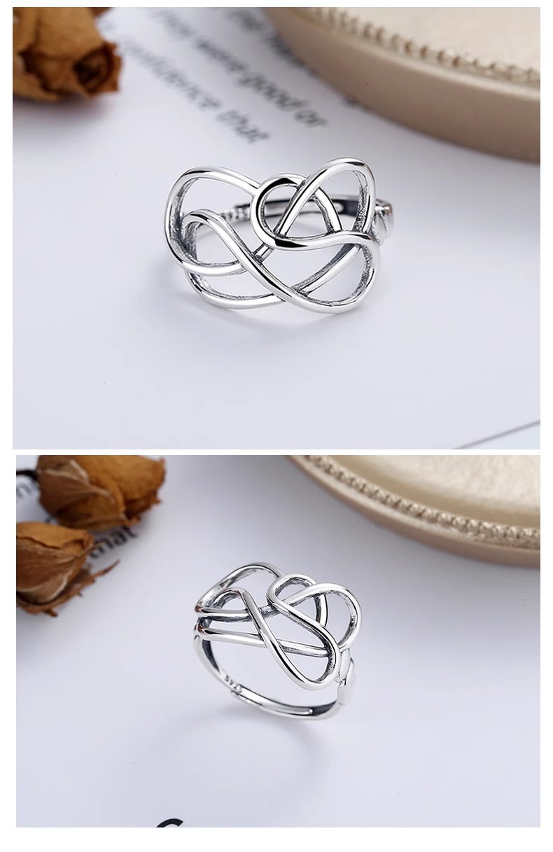 Vintage öppen ring influencer trend designsmycken_voghion.com