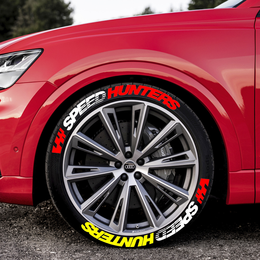 [Speed Hunter] Car Modified Letter Stickers Speed Hunter Additional Various Blades