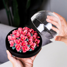 新品陶瓷花香薰摆件 三角梅花月季杜鹃花工艺品 精美手工送礼礼品