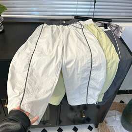 (专柜品质)6到12岁儿童速干裤夏天薄裤子儿童防蚊裤伞冰裤中大童