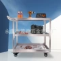 移动加厚三层收纳架工具车