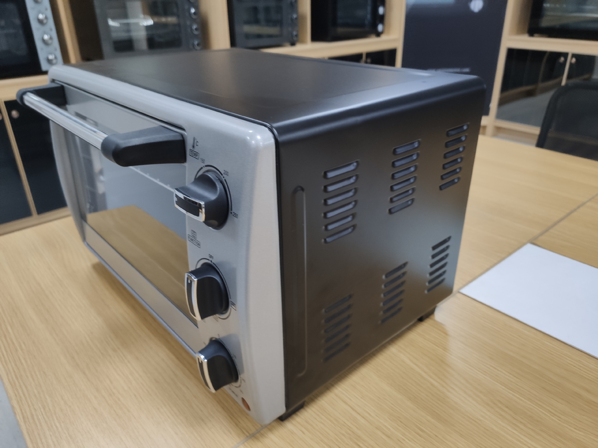 23L horno comercio exterior multifuncional horno de convección visual fábrica a granel personalizado SKD