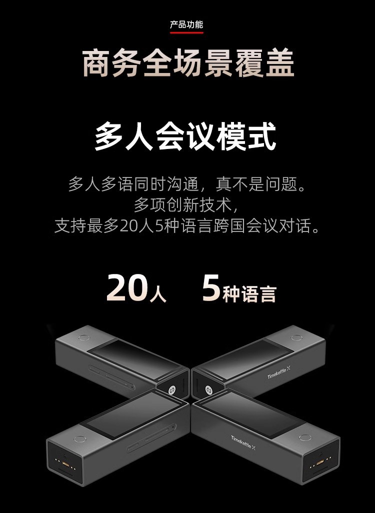 The Time and Space Pot X1 translator, simultaneous translator, simultaneous interpretation, translation headphones, multi-person conference, multi-language dialogue undefined