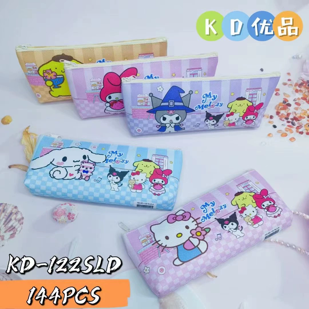 Набор Sanrio Family: сумка-ручка Kuromi Pudding Jade Gui Dog Melatti Big Ear Dog Cat Зипер сумка для хранения