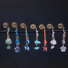 Gaby European and American cross-border eye nose ring beads nose ring nose jewelry nose nail holeless nose clip nose jewelry nose ring