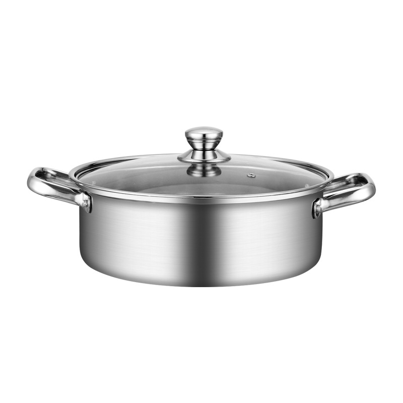 316 olla de pato mandarín de acero inoxidable olla caliente cocina de inducción doméstica olla especial olla individual olla caliente de pato mandarín olla grande shabu