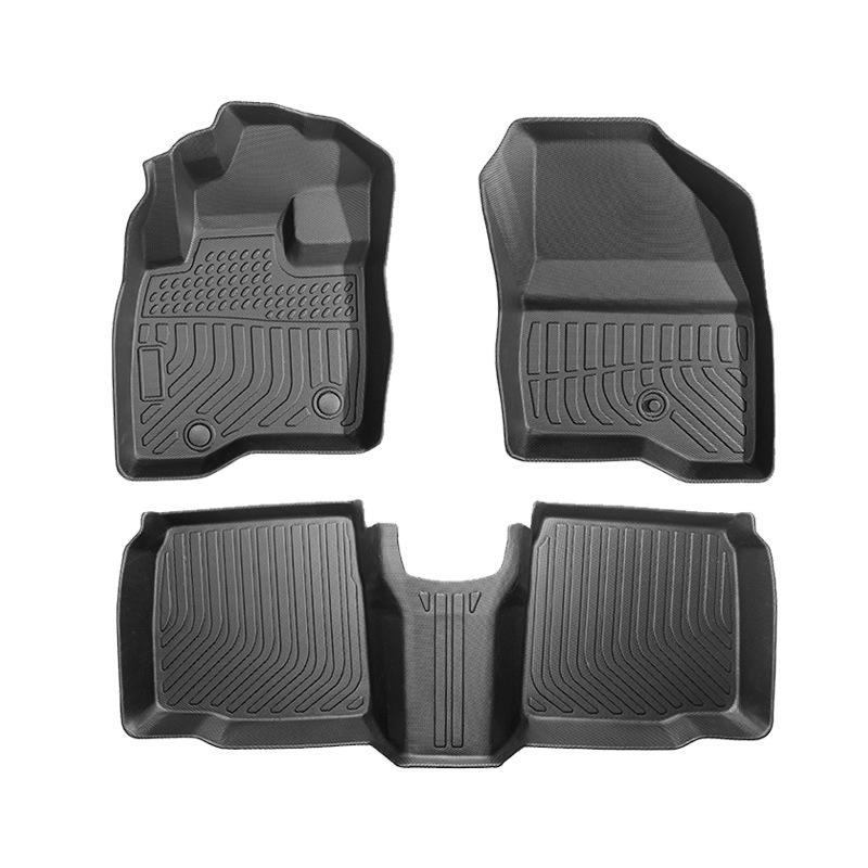 Aplicable a Ford Explorer 2015 - 2019 Combustible 3D todo el tiempo TPE cojín de piso para automóviles