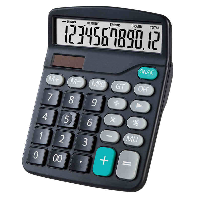 快速定制logo禮品837es太陽能電子計算機器