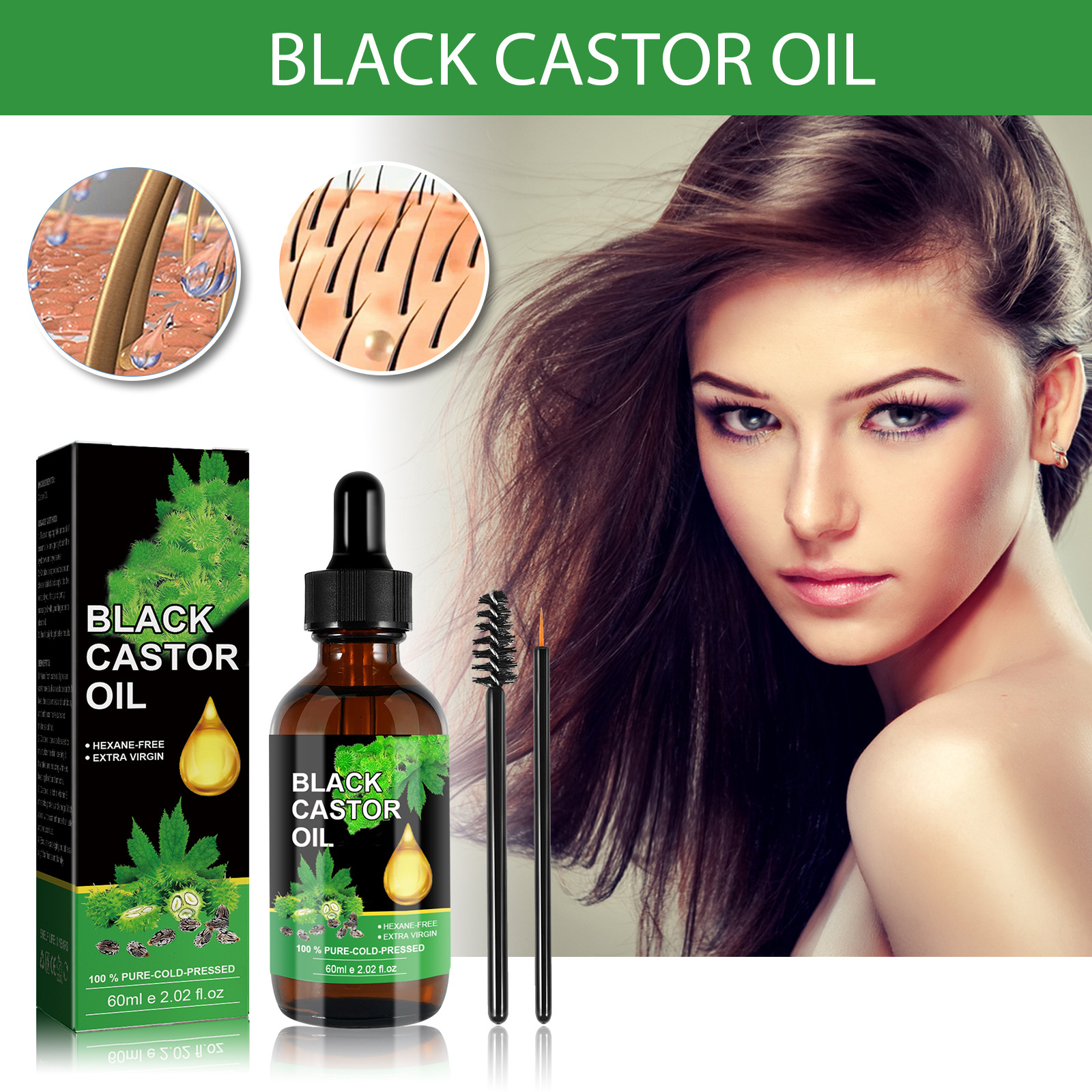 Conditioner με καστορέλαιο για ενδυνάμωση και θρέψη μαλλιών_voghion.com