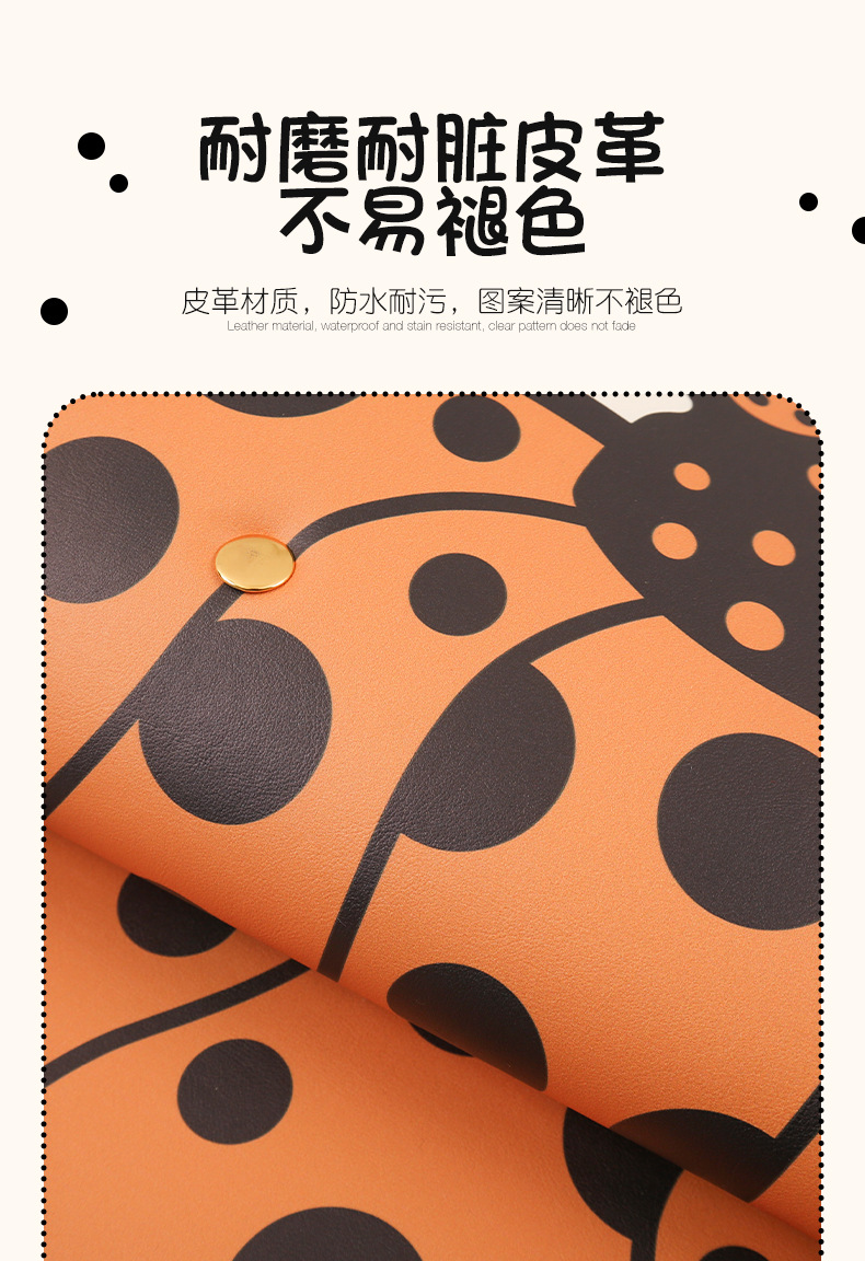 Pumpkin cute chair back anti-kick cushion car seat chair back anti-fouling cushion anti-dirty cushion chair back pocket suspension type