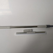 伸缩杆玻璃刮地刮不锈钢杆玻璃擦胶皮水器 长杆硅胶水刮35cm