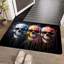 K 59416 Halloween washable doormat ��ʥ��ˮϴ�ص�羳��