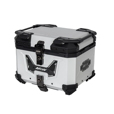 Motorcycle Mjw45L White Big: Motorcycle trunk