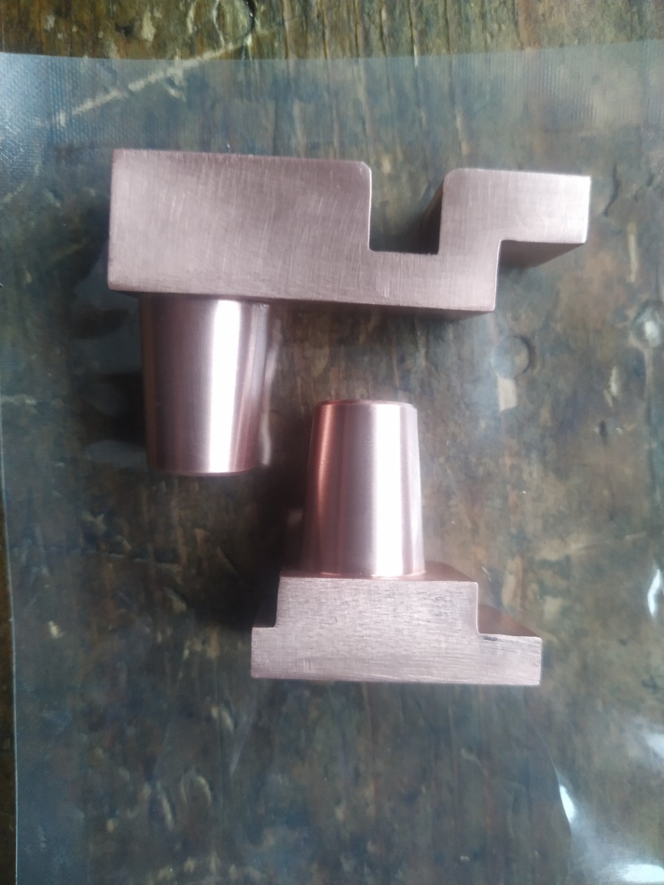 厂家非标异型电极镶乌电极镶钼电极支持来图来样