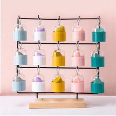 收納架美妝蛋套裝晾曬親水性非乳膠彩妝蛋化妝蛋粉撲/美妝蛋批發