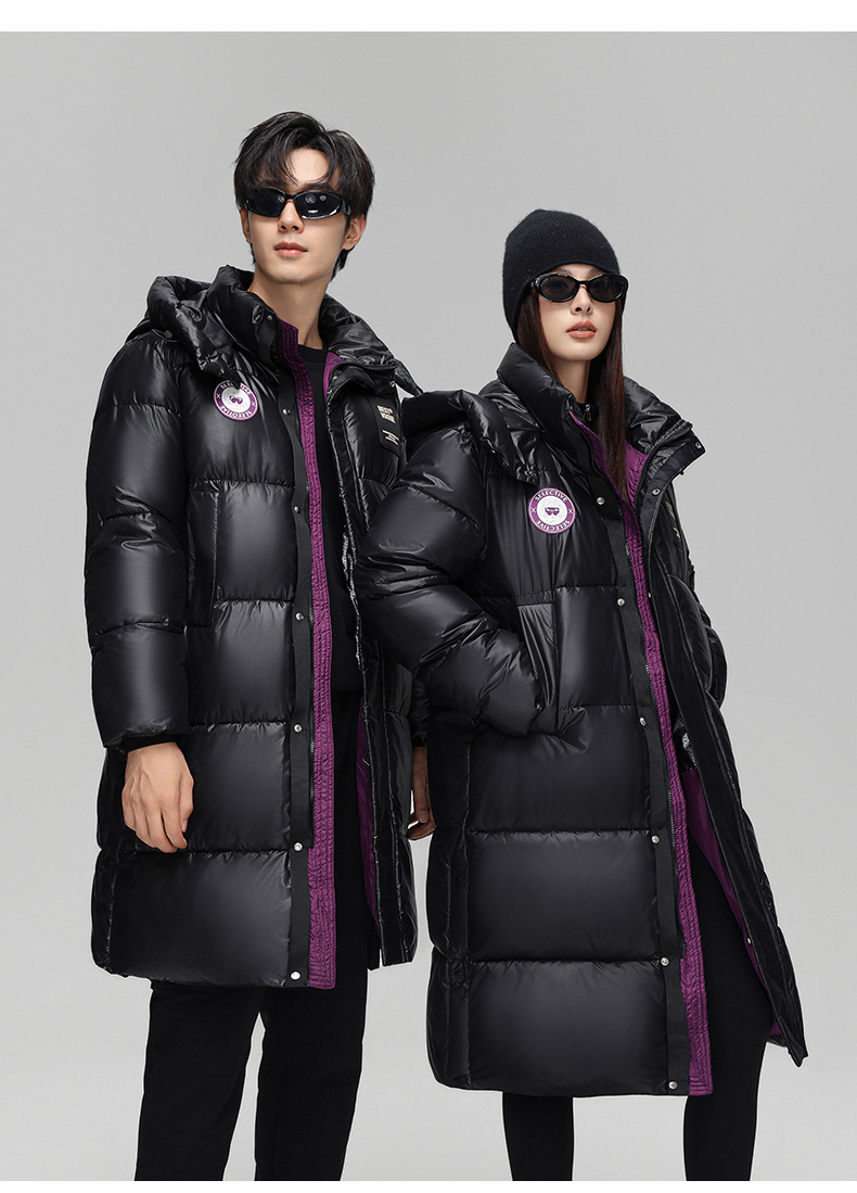 Women's Autumn and Winter Fashion Classic Versatile Slim Fit Warm Cotton Feather Jacket_voghion.com