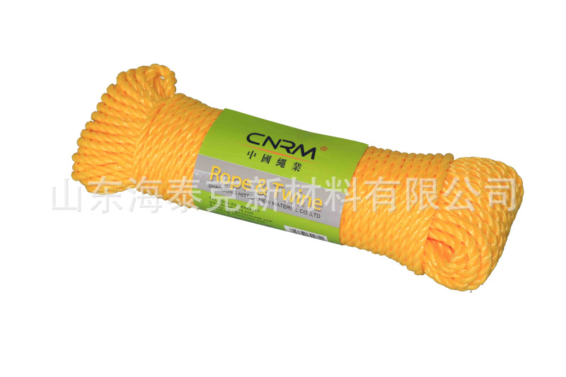 厂家供应出口全新料PP split撕裂膜三股绳