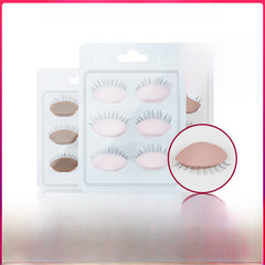 可拆卸頭模硅膠嫁接展示頭模逼真眼睛隨意可替換眼睛跨境專供