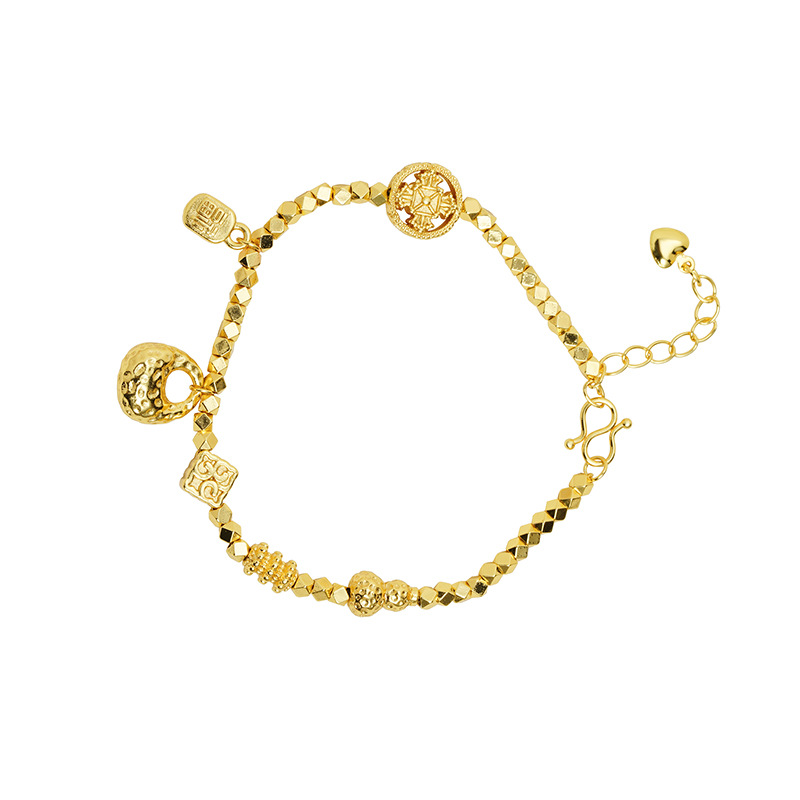 Brazalete de oro de arena vietnamita martillo de martillo