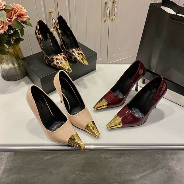 2025 весна и лето новый легкий рот сексуальный супер высокий каблуке темперамент