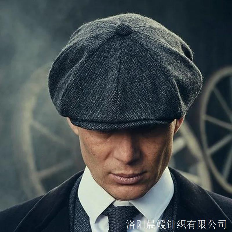 剃刀党帽子浴血黑帮贝雷帽男八角帽画家帽女报童英伦帽子复古|undefined