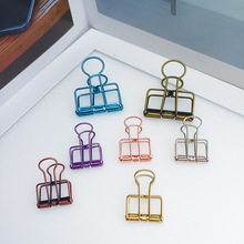 金属夹日历长尾夹票夹凤尾夹票据夹子装订夹文件夹燕尾夹收纳创意