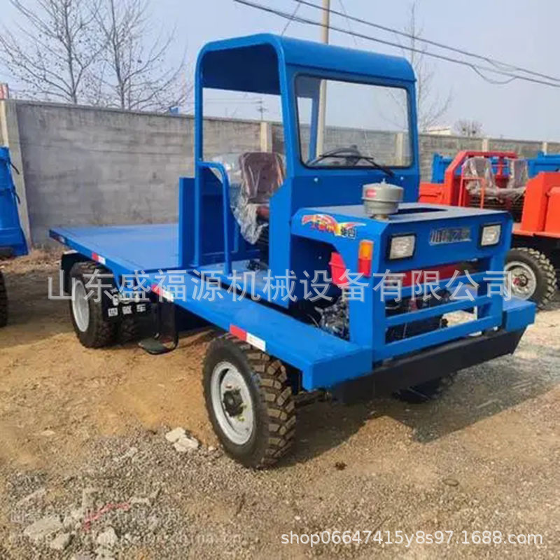 轮胎式拉沙四不像 农用柴油运输车 山区修路拖拉机四不像