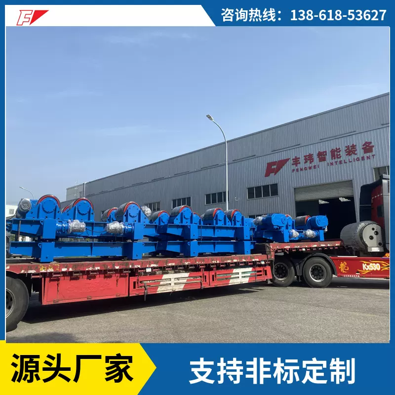 焊接滚轮架丰玮机械400T 500T蜗轮蜗杆减速机现货租赁