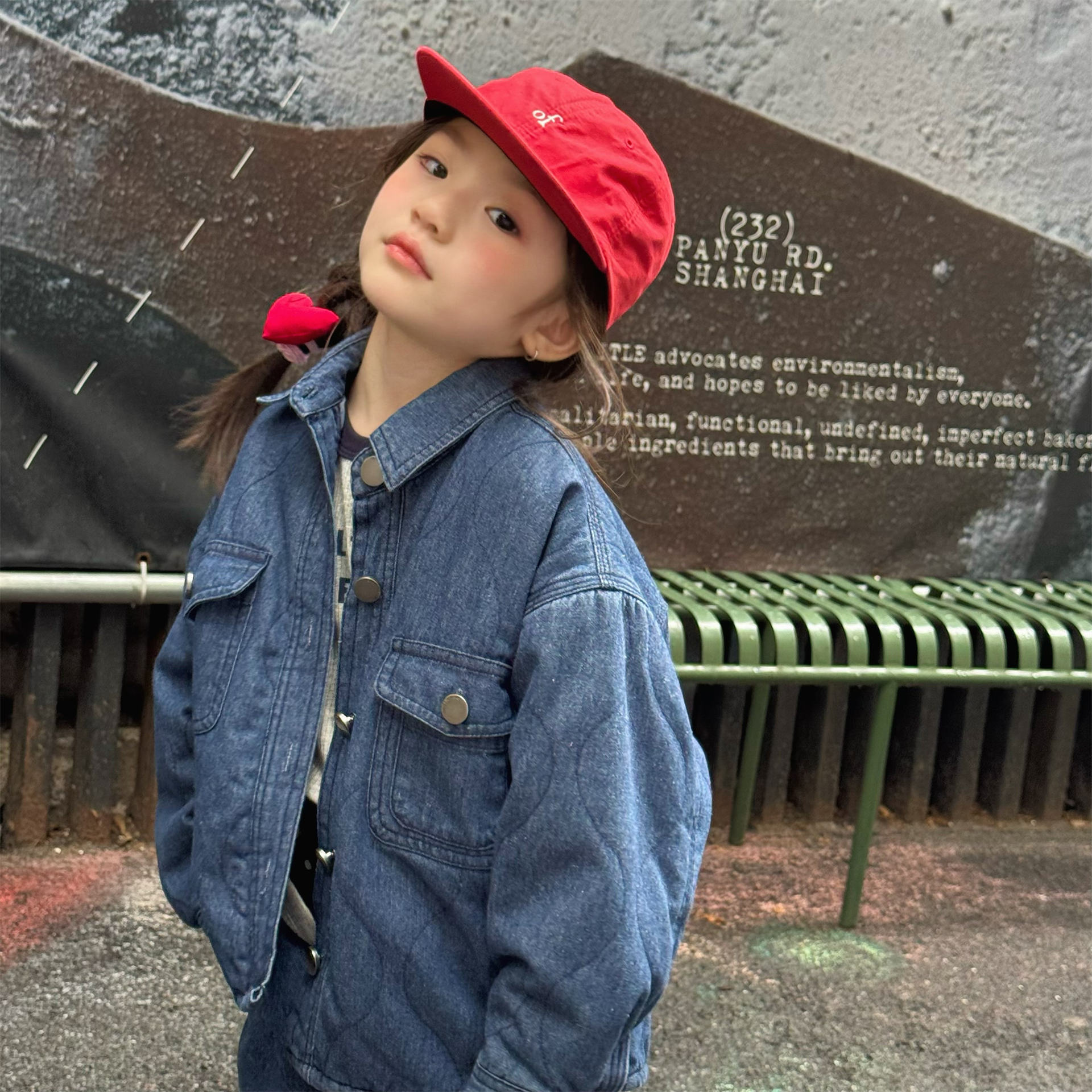 织里童装2025秋季新款韩版男女童牛仔外套棉衣儿童中小童衬衫棉服