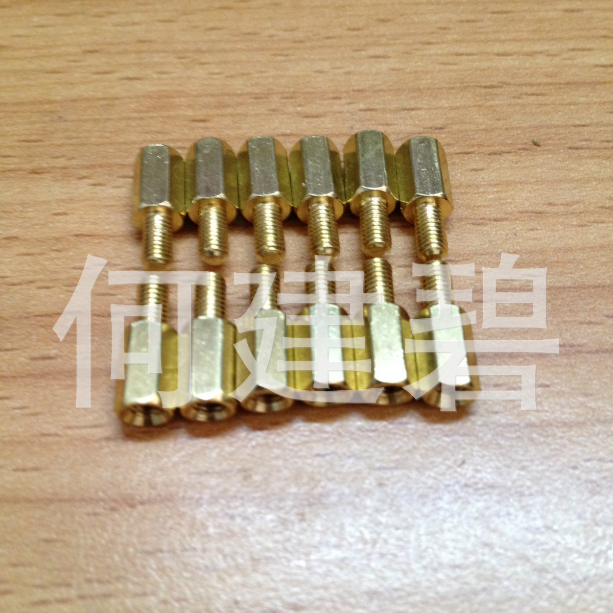 供应铜螺柱 六角铜螺柱 铜隔离柱 铜六角连接 阴阳隔离柱