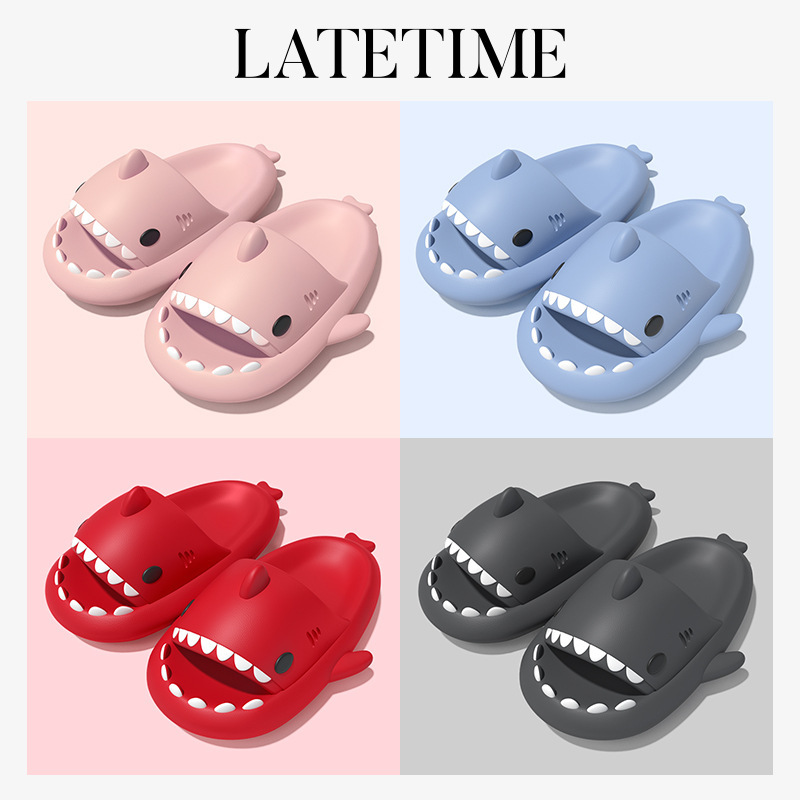 [Generation] 1.5 generation shark slippers cross-border hot funny Internet celebrity same shark