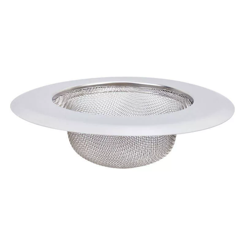 Universal Stainless Steel Sink Strainer Basket, Fine Mesh Drain Filter for Kitchen/Washbasin