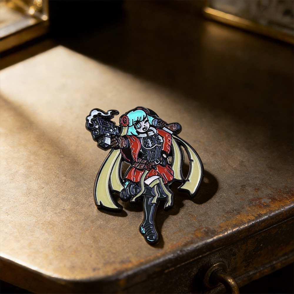 Hatsune Miku series metal brooch cartoon anime peripheral backpack accessory 2026 new enamel badge