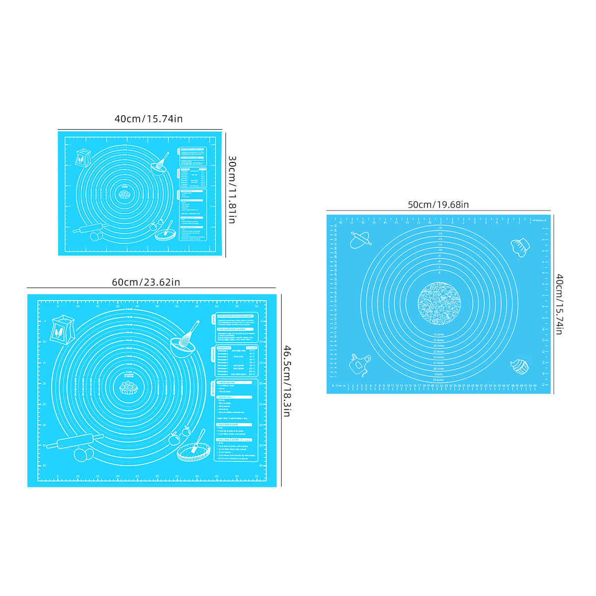 파란색 배경 흰색 가방 (EVA 0.4mm)