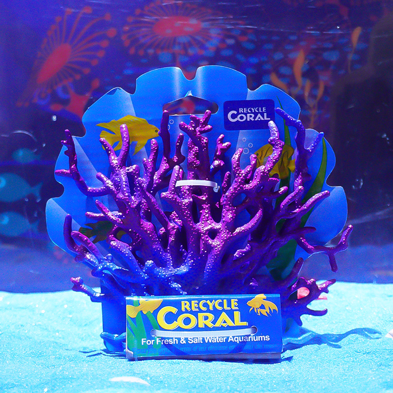 Exclusiva transfronteriza para acuarios de simulación submarina, peces de coral falsos, tanques de agua de mar, paisajismo de acuarios, corales blandos, marchitos duros