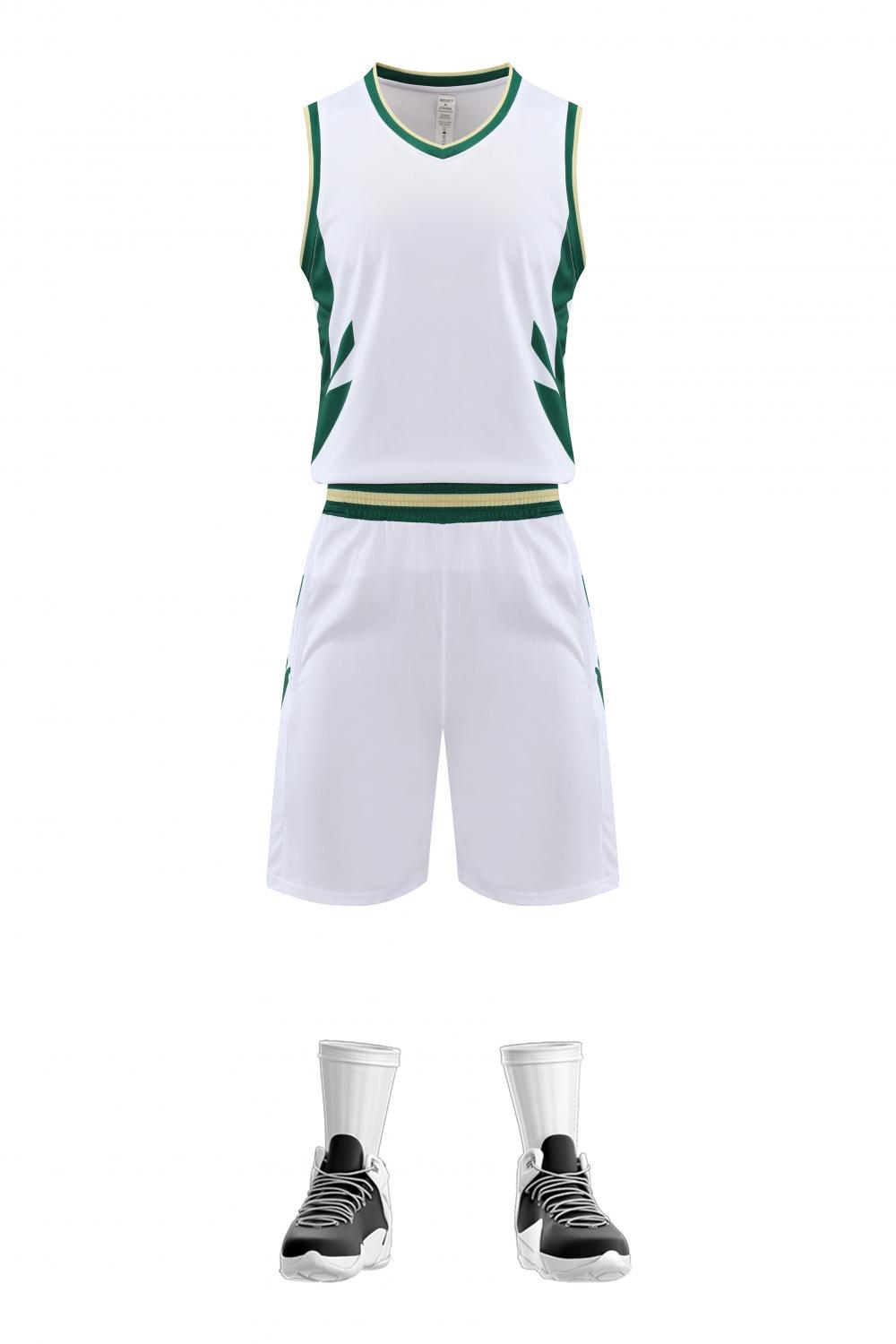 Nuevo juego de ropa de baloncesto infantil mayorista adulto hombre y mujer ropa de baloncesto de secado rápido impresa entrenamiento juego de deportes 1025