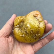 篆刻材料 仿寿山石田黄 书法印章闲章实用型随型章做旧仿古小摆件