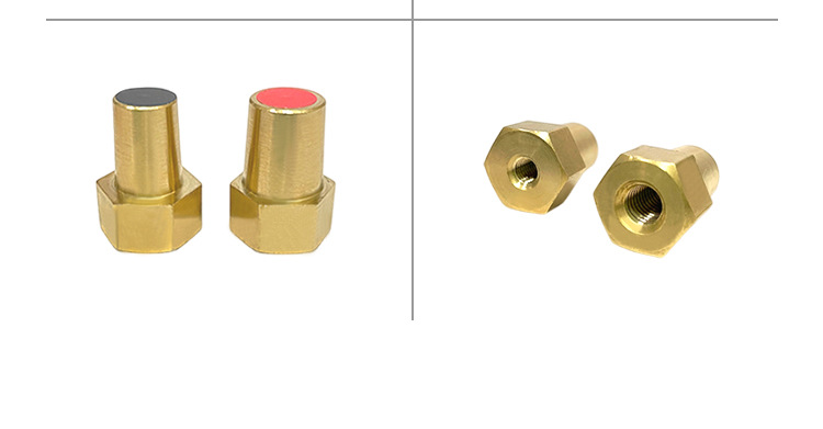 Internal thread M6M8 brass small Head connector car battery pile copper head high quality modified battery pile head