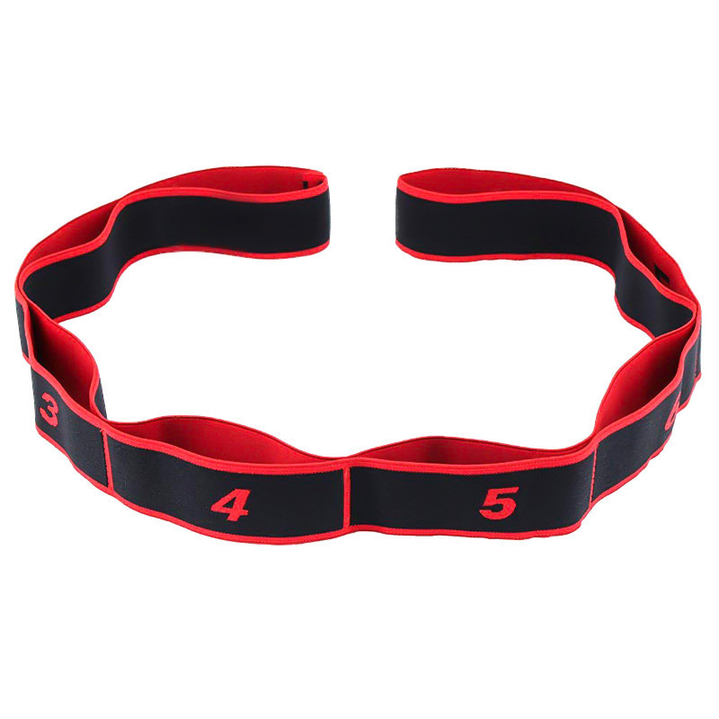 Digital Resistance Elastic Band for Beginners and Experienced Users, Yoga Stretching, Men's and Women's Fitness, Leg Strength, Dance Training, Stretching