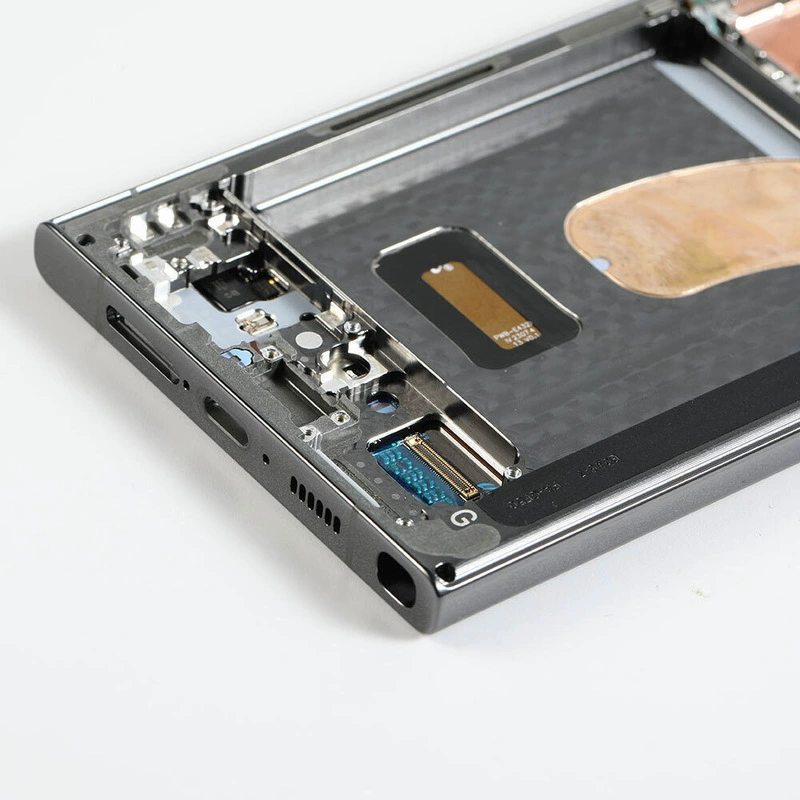 Подходит для сборки экрана Samsung Galaxy S23 Ultra оригинальный LCD дисплей интегрированный внутренний и наружный экран